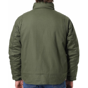 Chaqueta DE TRABAJO bordada para hombre con impresión de logotipo Personalización personalizada Abrigo duradero para exteriores Diseñado para el funcionamiento diario - Product Image 3