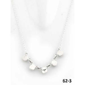 Collier artisanal sud-ouest en argent sterling avec dahlia paon et technologie d'incrustation à sertissage clos - Product Image 4