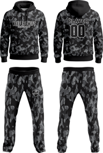 ชุดวอร์มผ้านุ่มสำหรับผู้ชายชุดวอร์มผ้านุ่มสำหรับใส่สบายทนทานผลิตจากโรงงาน - Product Image 2