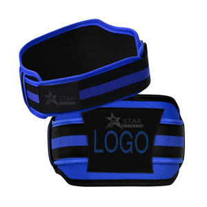Venta al por mayor de logotipo personalizado de neopreno de nailon para gimnasio, cinturón de levantamiento de pesas, equipo de entrenamiento físico ajustable para levantamiento de pesas a la venta - Product Image 3