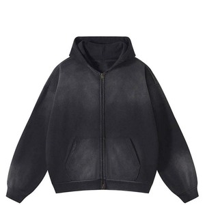 Nouveau dernier Design meilleure vente hommes de haute qualité 100% coton lourd français éponge pull à capuche - Product Image 5