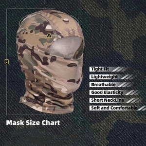 Balaclava intégrale personnalisée unisexe pour moto et sports de plein air – Image stylée, vêtements de course et de cyclisme – Balaclava de haute qualité - Product Image 5