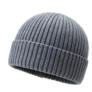 Best-selling Custom <b>Plain</b> Beanie <b>Caps</b> Unique Style Winter Warmth Fashionable Jacquard Breathable <b>Caps</b> and Breathable Beanie <b>Caps</b> - Product Image 2
