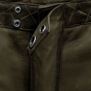 กางเกงแฟชั่นหนังทรงตรงสำหรับผู้ชายกางเกงแฟชั่นผ้ายืดสไตล์สตรีทเอวสูงน้ำหนักเบาสวมใส่สบายดีไซน์ล่าสุด - Product Image 4