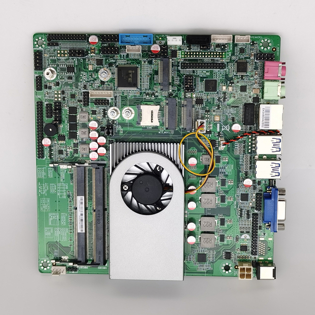 Intel Haswell 5th I3/I5 CPU Processor Dual 1000M RJ45 4K at 60Hz Display Output Hot Sale 2025 DDR3 MAX 16G Embedded Motherboard