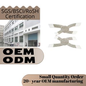 Rhinestone PU <b>uppers</b> new style rhinestone <b>shoe</b> accessories slippers & sandals accessories factory wholesale - Product Image 2