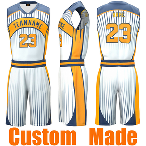 Desgaste de baloncesto de alta calidad Tela de control de humedad Diseño sublimado Proveedor de fábrica OEM - Product Image 5