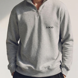 เสื้อสเวตเชิ้ตลำลองสำหรับการสั่งซื้อขายส่งจำนวนมาก พร้อมบริการออกแบบโลโก้ตามสั่ง ดีไซน์เสื้อแบบสวมหัว สีสันหลากหลาย แขนยาวสำหรับผู้ชาย เหมาะสำหรับใส่กลางแจ้ง - Product Image 1