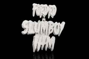 Pendentif Hip Hop en Acier Inoxydable Poli à la Main Personnalisé avec Diamants Glacés - Product Image 2