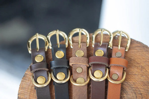 Collar clásico para perro, 20mm, marrón oscuro - Product Image 5