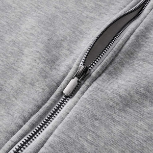 450gsm Top Quality <b>Men's</b> Zipper <b>Hoodies</b> Sweatshirts Streetwear Breathable 100% Cotton Heavyweight Puff Printing Hoodie <b>for</b> <b>Men</b> - Product Image 2