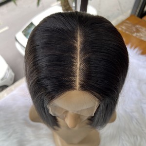 PELUCAS SIN GLUELESS CON CIERRE DE ENCAJE EXTENSIONES DE CABELLO HUMANO VIETNAMÉS DONANTE ÚNICO NEGRO RECTO - Product Image 4
