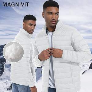 Chaqueta acolchada personalizada para hombre, cálida, impermeable, aislada, ligera, para invierno, OEM 2025, chaquetas al por mayor a granel - Product Image 6