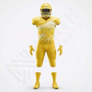 Bulk Unique Quality Customized American Football Uniform Sublimation Quick Dry Top New Style Performance <b>Athletic</b> Training Gear - Product Image 1