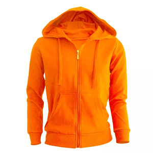 2025 prix Pakistan fait Spandex/Polyester polaire sweat à capuche zippé lourd hiver sweat impression numérique Logo personnalisé pour les hommes - Product Image 3