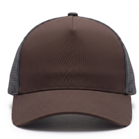 Gorra de Béisbol Unisex Perforada de Dos Tonos, Ajustable, de 5 Paneles, Transpirable, Impermeable, Deportiva, Casual, para Exteriores, Personalizada, Indonesia