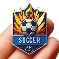 Insigne personnalisé Baseball Basketball Football Épingle en émail