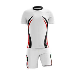 Conjunto de Camiseta de Fútbol de Sublimación de Alta Calidad, Fabricante de Ropa Deportiva, con Impresión de Logotipo Personalizado, Fabricado y Suministrado en Pakistán - Product Image 3