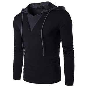 Sweat à capuche pour homme en coton de qualité supérieure Vente en gros - Product Image 4