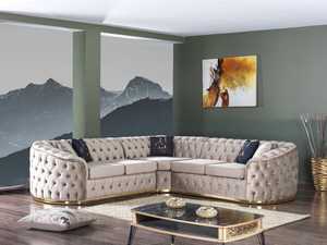 Ensemble de canapés d'angle-270*270cm-Nous expédions dans le monde entier-Toutes les couleurs sont possibles. - Product Image 2