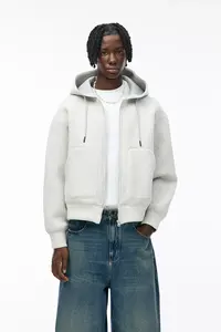 Sudadera con Capucha de Alta Calidad con Estampado Puff, Logotipo Personalizado, 500G, 100% Algodón, Felpa Gruesa, Talla Grande, para Hombre - Product Image 4