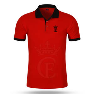 เสื้อถักสำหรับผู้ชายผ้าโพลีเอสเตอร์/ ผ้าฝ้ายแห้งเร็วระบายอากาศได้ดีน้ำหนักเบา - Product Image 1