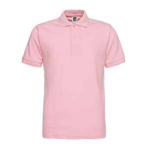 Moda 220G 100% algodón perla malla polos venta al por mayor logotipo personalizado bordado Diseño botón Arriba camisas de manga corta en blanco - Product Image 1