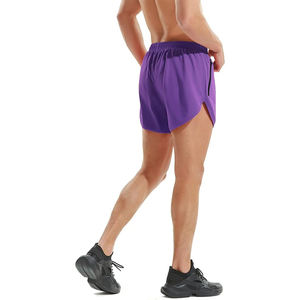 Pantalones Cortos Deportivos para Hombre al por Mayor, Color Azul, Hechos de Poliéster, para Correr y Hacer Ejercicio al Aire Libre, con Diseño y Talla Personalizados - Product Image 1