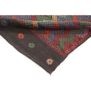 Alfombra de 7x9.2 pies, Alfombra Turca Vintage Grande, Alfombra de Lana Roja - Product Image 5