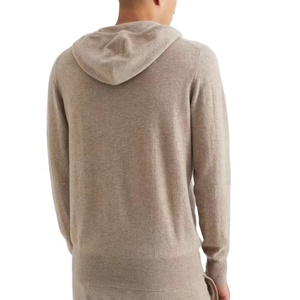 Sudadera con Capucha de Franela de Manga Larga Unisex de Alta Calidad, con Cierre, Capucha Bordada, Diseño Sólido, Impermeable y Resistente al Viento - Product Image 2