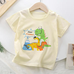 Wholesale Summer New Style Quick Dry Feature Boys Short-Sleeved <b>T</b>-<b>shirts</b> with Customized Logo Casual O-Neck <b>Toddlers</b> For kids - Product Image 3