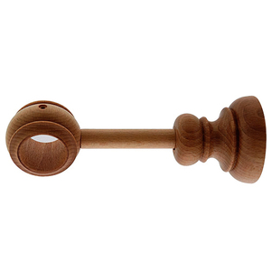 Supporto in legno allungabile 28x205 mm. Noce - Product Image 1