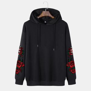 Vente en gros de pulls en molleton à la mode, sweat à capuche personnalisé et décontracté, pur coton 100% pour hommes, basiques mélangés à capuche vierge - Product Image 1