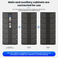 Casiers à bagages électroniques intelligents pour l'extérieur : stockage sécurisé et pratique pour aéroports et extérieur