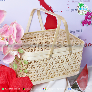 VENTA CALIENTE Exportación de Vietnam Delicias gourmet en una cesta de bambú: un regalo perfecto para los amantes de la comida - Product Image 6