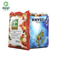 EPP VIETNAM 50kg Tas Zipper Anyaman PP Berlapis BOPP dengan Lapisan Anti Lembab untuk Produk Pertanian