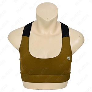 สปอร์ตบราออกกำลังกายแบบปรับแต่งได้บราเล่นกีฬาไร้ตะเข็บขนาดกลางรองรับการออกแบบดิจิทัล - Product Image 2