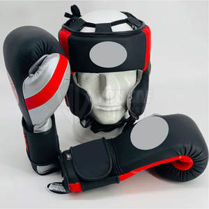 Nuevos conjuntos de boxeo, conjunto de boxeo hecho a medida, conjuntos protectores de cabeza y Ingle, conjunto de boxeo de perforación - Product Image 6