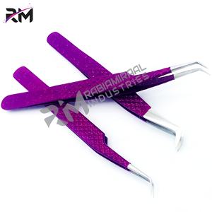 Pinzas de Acero Inoxidable de Alta Precisión RMI para Pestañas Postizas, Juego de Pinzas Especiales para Injerto de Pestañas para Maquilladores - Product Image 4