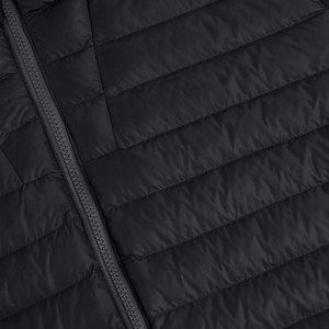 Dernier modèle de manteau d'hiver pour homme avec chapeau détachable Veste matelassée noire Veste matelassée à capuche Design à bulles direct Pakistan - Product Image 5