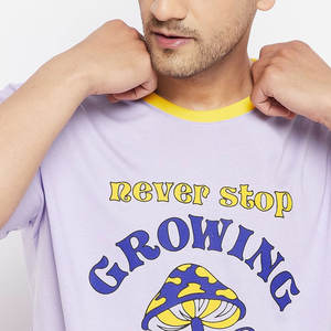 Ensemble t-shirt et short d'été élégant pour hommes Matériau en coton respirant Couleur unie Meilleur tenue décontracté pakistanais - Product Image 2