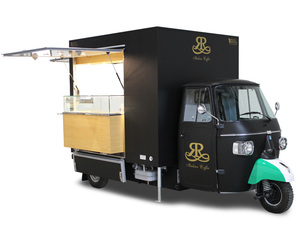 Tricycle alimentaire électrique, chariot de restauration mobile, van de cuisine de rue à trois roues pour café, pizza, tacos, glaces, snacks, hot-dogs - Product Image 6