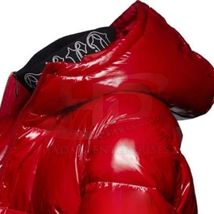 Veste matelassée légère pour hommes, manteau chaud et matelassé en duvet, coupe-vent, confortable pour l'hiver - Product Image 6