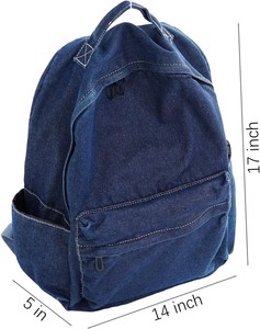 กระเป๋าเป้ผ้ายีนส์สำหรับผู้ชาย, กระเป๋าสะพายหลังยีนส์แนวสตรีทเสื้อผ้าฮิปฮอปแจ๊กเก็ต2025ใหม่ - Product Image 4