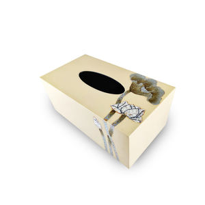 เครื่องเขินแบบดั้งเดิมทำด้วยมือจากเวียดนามเป็นมิตรกับสิ่งแวดล้อมกล่องทิชชู่วัสดุธรรมชาติสำหรับใช้ในชีวิตประจำวันโรงงานแบรนด์เวียดนามหัตถกรรม - Product Image 1