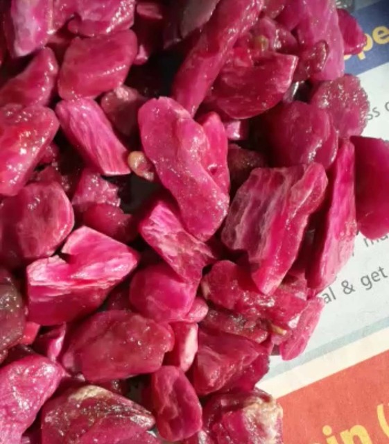Ruby Rough Gemstone IGI Certified Natural Loose Stones High Quality HARI OM CREATIONS Wedding Jewelry Making Multi Color Sizes