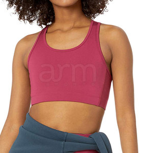 Hecho en Pakistán Mujeres Sujetador deportivo Ropa activa Sujetador deportivo Spandex Poliéster Mujeres Sujetador deportivo - Product Image 4