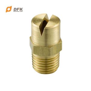 Gas Cooling Nozzle 65 80 90 Degree Male Thread Brass Spray Nozzle