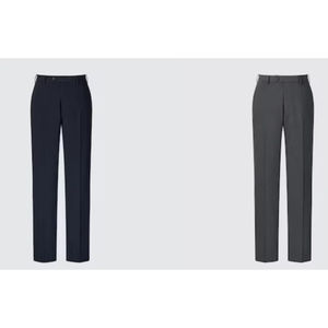 Pantalon slim pour homme 100% coton pour un confort quotidien Tissu extensible respirant Pantalon taille moyenne léger - Product Image 1