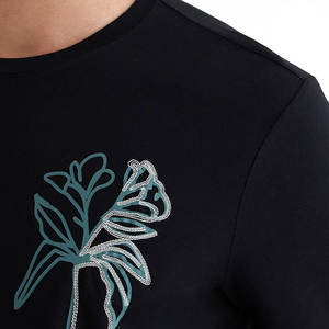 Camiseta Deportiva Casual para Hombre, de Algodón 100%, Transpirable, de Secado Rápido, con Logotipo Bordado Personalizado, al por Mayor, de Alta Calidad - Product Image 2